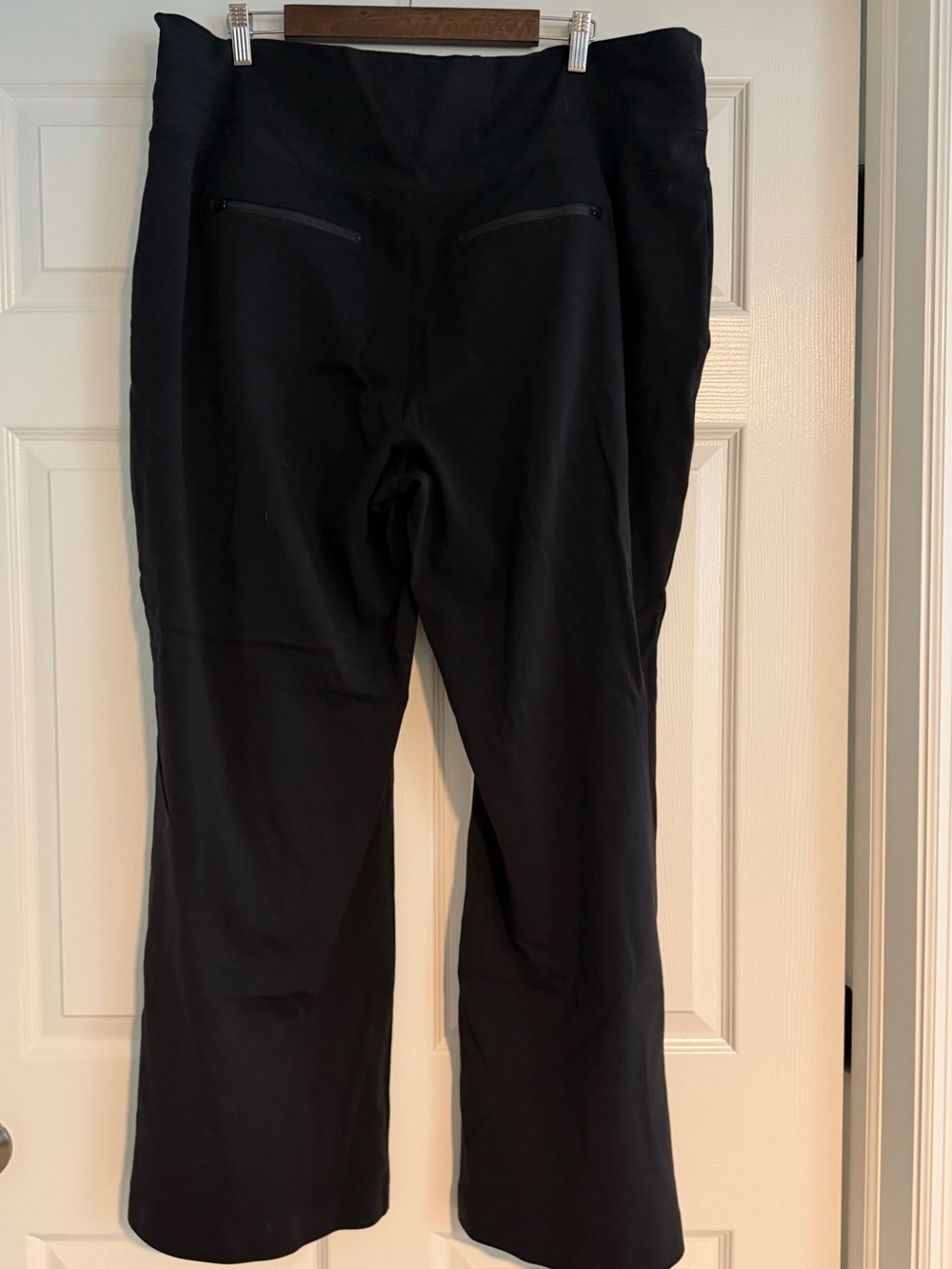 Athleta Black Boot-Cut Flare Pants